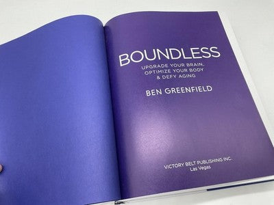 Boundless Upgrade Brain Optimize Body Defy Aging Ben Greenfield Health Hardcover