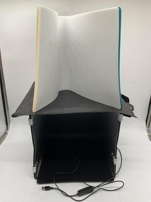 Glendan AmazonBasics 53-005312 12x12 Black Collapsible LED Photo Tent Studio