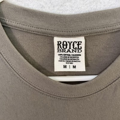 Royce Brand Shirt Womens Medium Gray Long Sleeve California Graphic Jersey Top