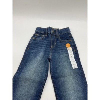 Jumping Beans & Perry Ellis Boys Size 4 Blue Jeans Brown Joggers NWT Bundle