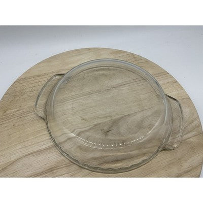 Anchor Hocking Clear Glass Deep Pie Dish 9 In Round Baking Pan Handles Kitchen