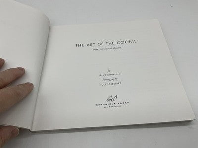 Vintage The Art Of The Cookie 75 Recipes Jann Johnson Cookbook PB Desserts