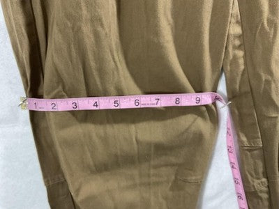 Rocawear Jogger Pants Mens XL Beige Elastic Waist Cuffed Stretch Drawstring