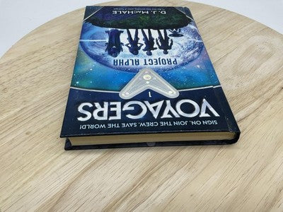 Voyagers 1 Project Alpha D.J. MacHale SciFi Adventure Kids Hardcover Book Novel