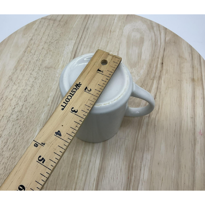 Vintage 1990 Wang's Int'l #1 Grandpa Coffee Mug White Blue Ribbon Ceramic Cup