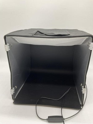 Glendan AmazonBasics 53-005312 12x12 Black Collapsible LED Photo Tent Studio
