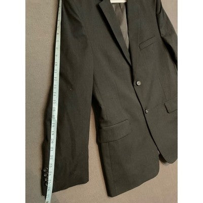 Pronto Uomo Charcoal Sport Coat Men’s Classic Blazer – Measurements Provided