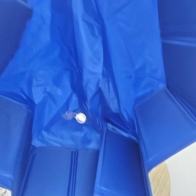 Blue PVC Foldable Pet Pool Size S Small Dog Cat Bathing Wading Tub Portable