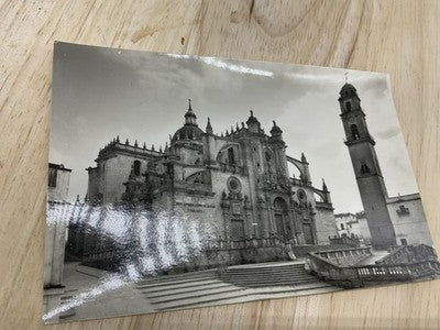 Vintage Jerez De La Frontera Templo Colegial Ediciones Sicilia B&W RPPC5 .5x3.5