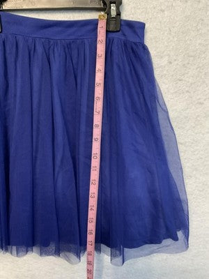 Skirt Tank Set Junior/Womens Sz 5 Blue Tulle Sequin Crop Party Formal Love Reign