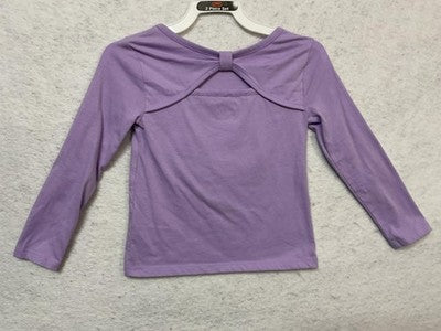 The Children's Place Shirt Girls 4 Purple Beautiful Unicorn Graphic Long Sleeve
