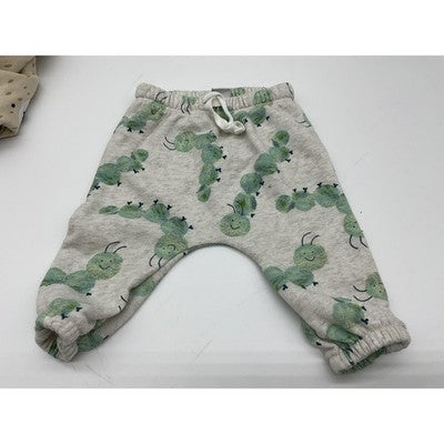 Old Navy Kit Pearl Pants Lot Baby Unisex 3-6 Months Crawler Joggers Bear Print