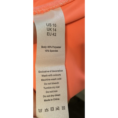 MCEDAR Skort Womens 10 Coral Pleated Athletic Tennis Golf Pocket Lined NWT