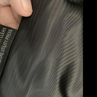 Zagato Signature Collection Sport Coat Men 50 Black Corduroy 3-Button Lined