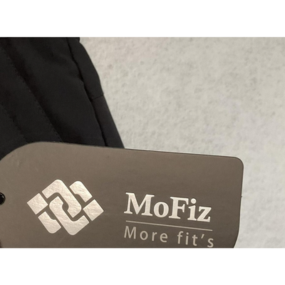 MoFiz Shorts Mens 34 Black Performance Stretch Zip Pocket Golf Hiking Quick Dry