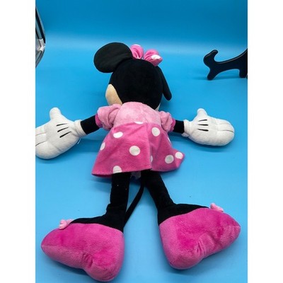 Minnie Mouse Plush Doll Jay Franco & Sons 20" Pink Outfit Disney Licensed