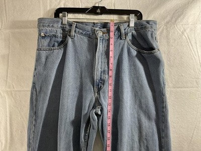 VTG Levi's 560 Jeans Men 34x29 Blue Light Wash Relaxed Fit Tapered Denim 5Pocket