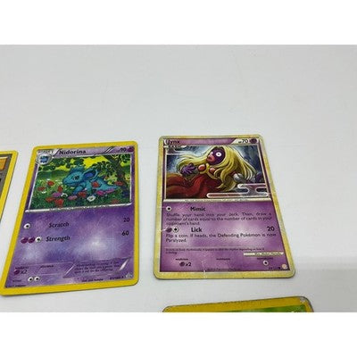 Pokemon TCG Card Lot 6pc Koffing Jynx Nidorina Sewaddle Elgyem Mixed Sets TCG