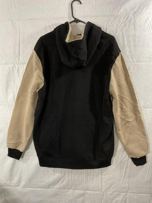 Riskrole Tracksuit Mens XL Black Tan Fleece Hoodie Joggers Nautical 2 Piece Set