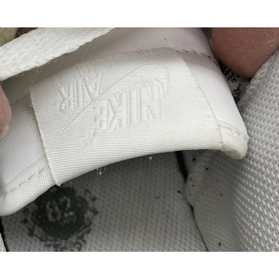 Nike Shoes Unisex Kids 5.5Y White Air Force 1 Low Leather Athletic Sneakers