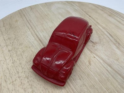 Vintage Avon Volkswagen Wild Country After Shave Car Decanter Bottle Red 4oz