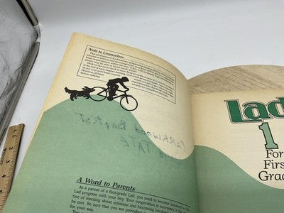 Lad 1 For First-Graders James D. Williams Brotherhood Green PB USA 1987 Kids