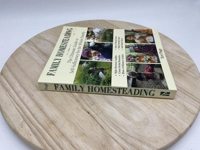 Family Homesteading Teri Page Self-Sufficiency Garden Parenting Paperback Book