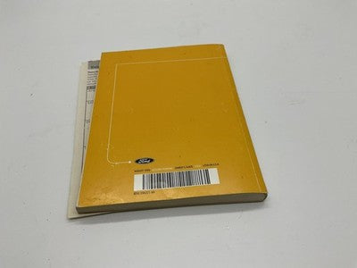 Ford Edge 2010 Owner's Manual Book OEM Original Owners Guide Yellow Cover