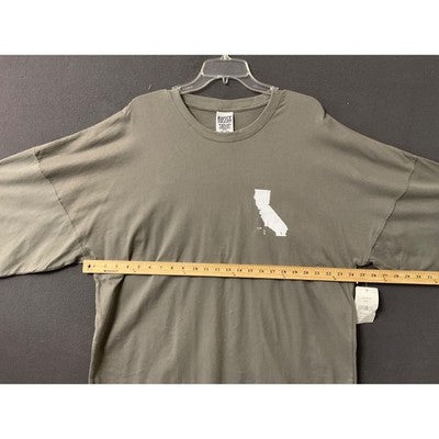 Royce Brand GrayCrew Neck Tee Long Sleeves 2XL Arizona EST 1912 Thumb Hole NWT