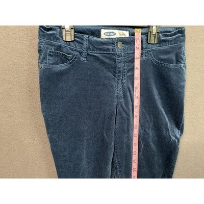 Old Navy Pants Womens 6 Petite Rockstar Super Skinny Velvet Corduroy Stretch
