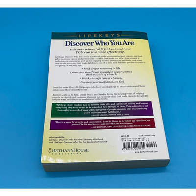 Discover Who You Are LifeKeys Jane Kise David Stark Self-Help Paperback