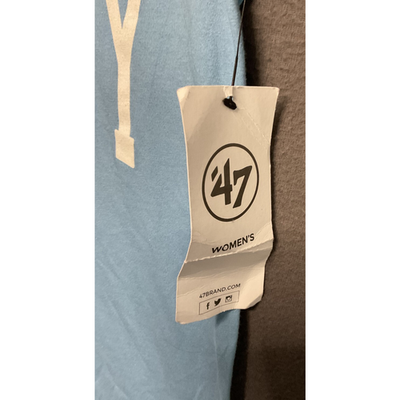 Man City Women's V-Neck Tee Shirt Blue Size S Soccer Manchester City NEW