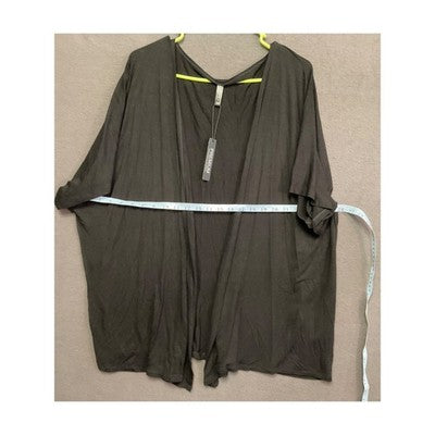 Made By Johnny Open Front Romantic Cardigan Boho Drape Jacket Women's XXL NWT