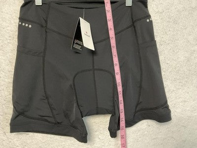 Baleaf Shorts Mens Small Black Padded Cycling Bike Pocket UPF 50+ Compression