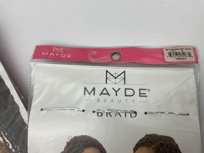 Mayde Beauty Modern Soft Loc 28in 1B 3X Crochet Synthetic Hair Extensions Lot 2