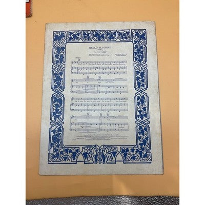 Lot of 4 Vintage Sheet Music – Jazz, Romance, and Nostalgia, "Deed I Do"