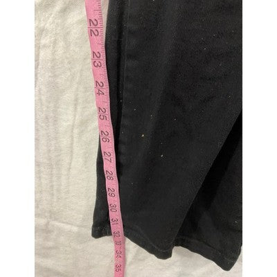 Legendary Status Cargo Pants Mens 35 Black Moto Ribbed Grunge Streetwear Utility