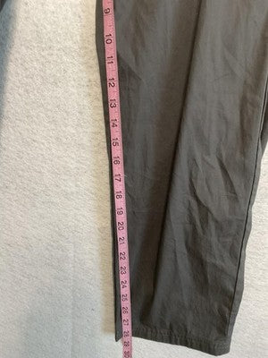 Calvin Klein Pants Mens 38x28 Gray Chino Elastic Waist Tapered Casual Fit