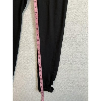 Honeycut Unitard Womens Small Black Sleeveless Dance One Piece Open Back Leotard
