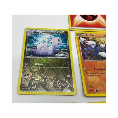 Pokemon TCG Card Lot 7pc Holo Reverse Holo Magmar Sliggoo Volbeat Magnemite