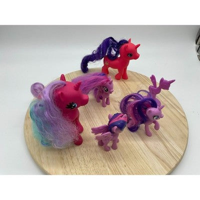 My Little Pony Toys Lot of 6 Walgreens Hasbro Twilight Sparkle Unicorn Pegasus