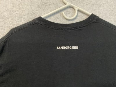 Samborghini Shirt Mens Large Black Bank Account Graphic Tee Rap Hip Hop Money