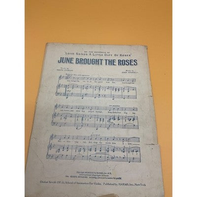 Lot of 4 Vintage Sheet Music – Love, Homecoming, & Musical Theater Classics (192