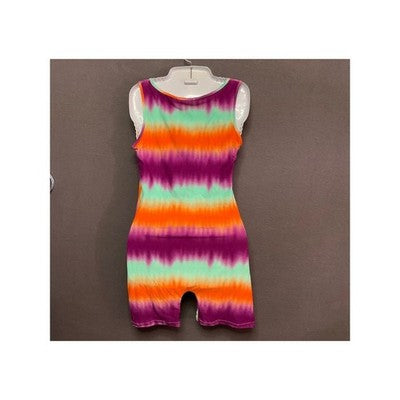 AQ-Sport Tie-Dye Sleeveless Romper Med Jumpsuit NWT Boho Festival