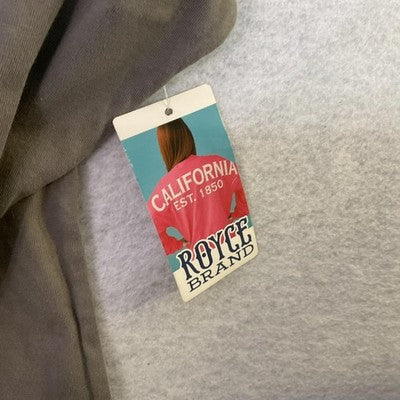 Royce Brand Shirt Womens Medium Gray Long Sleeve California Graphic Jersey Top