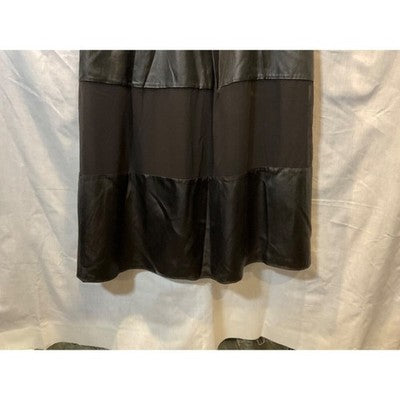 Worth Women’s Size 6 Black Sleeveless Dress V-Neck Lined 37” Minor Flaws