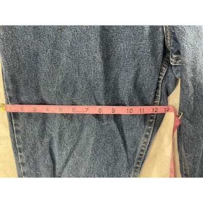 Wrangler Jeans Mens 38x29 Blue Relaxed Fit Straight Leg Denim Pants Workwear
