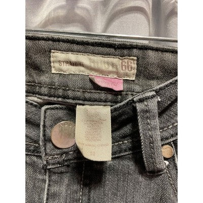 Route 66 Women's Black Jeans Size 10, 34" Waist 31" Inseam, Zip Fly