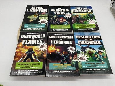 The Gameknight999 Vs. Herobrine Box Set Mark Cheverton Minecraft Kids PB