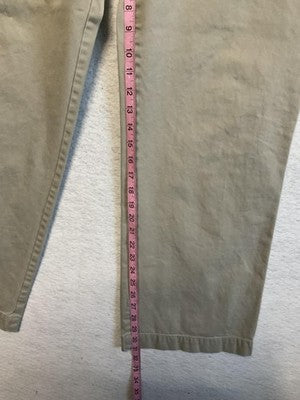 Old Navy Pants Mens 36x32 Beige Loose Khakis Relaxed Fit Straight Leg Casual